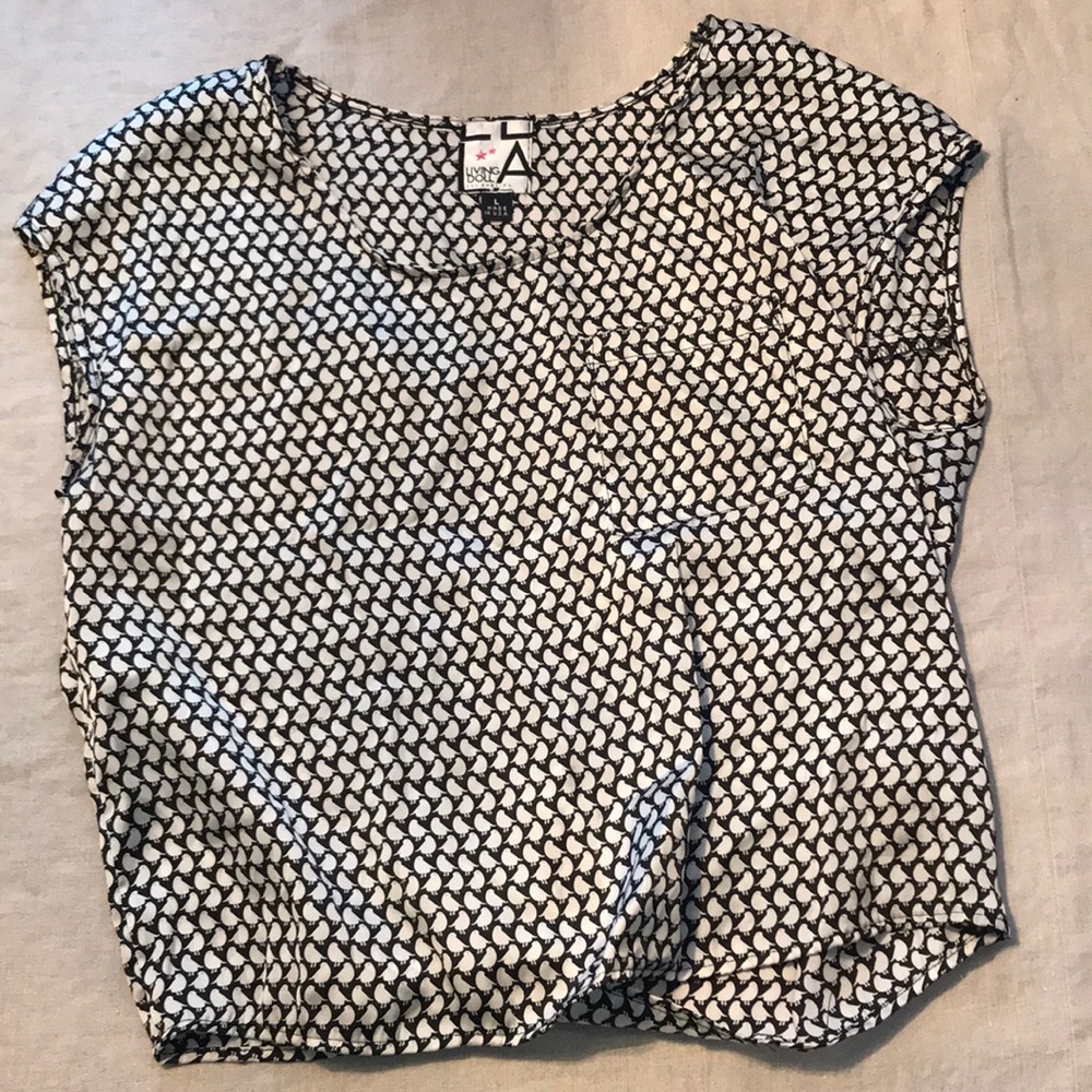 Living Doll LA bird blouse